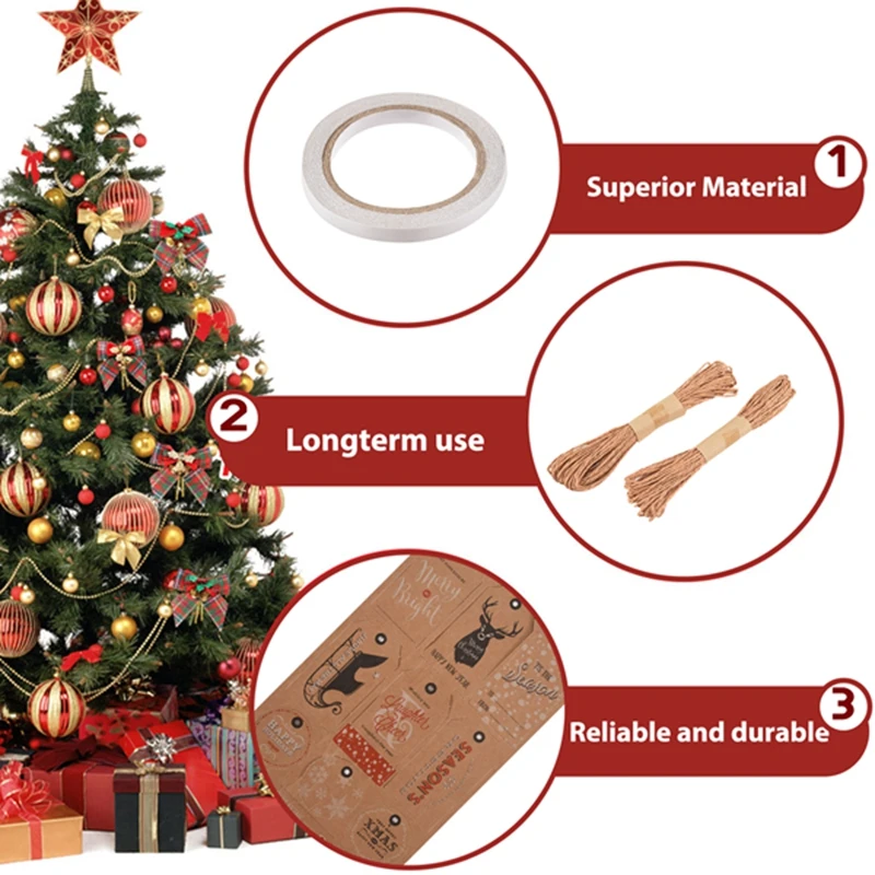 ABFM-6 Pack Wrapping Paper Sheets,For Christmas Birthday Party Wrapping Paper Set Gift Wrap Papers