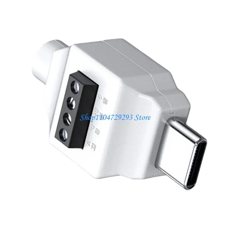

Y2GD Type C Male To 5Pin/4Pin Solderless Terminal For Fast USB C Cable Repair