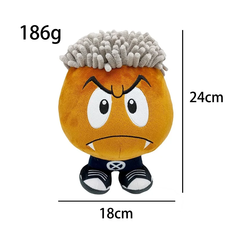 New 24CM Ken Carson Goomba Plush Toy Cartoon Plush Doll Stuffed Soft Toy Christmas Birthday Gift For Kids