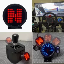 Simulated Racing Dashboard Gear Lights Display Instrument Steering Wheel For Shenli Kesha Dust Horizon For Thrustmas MOZA