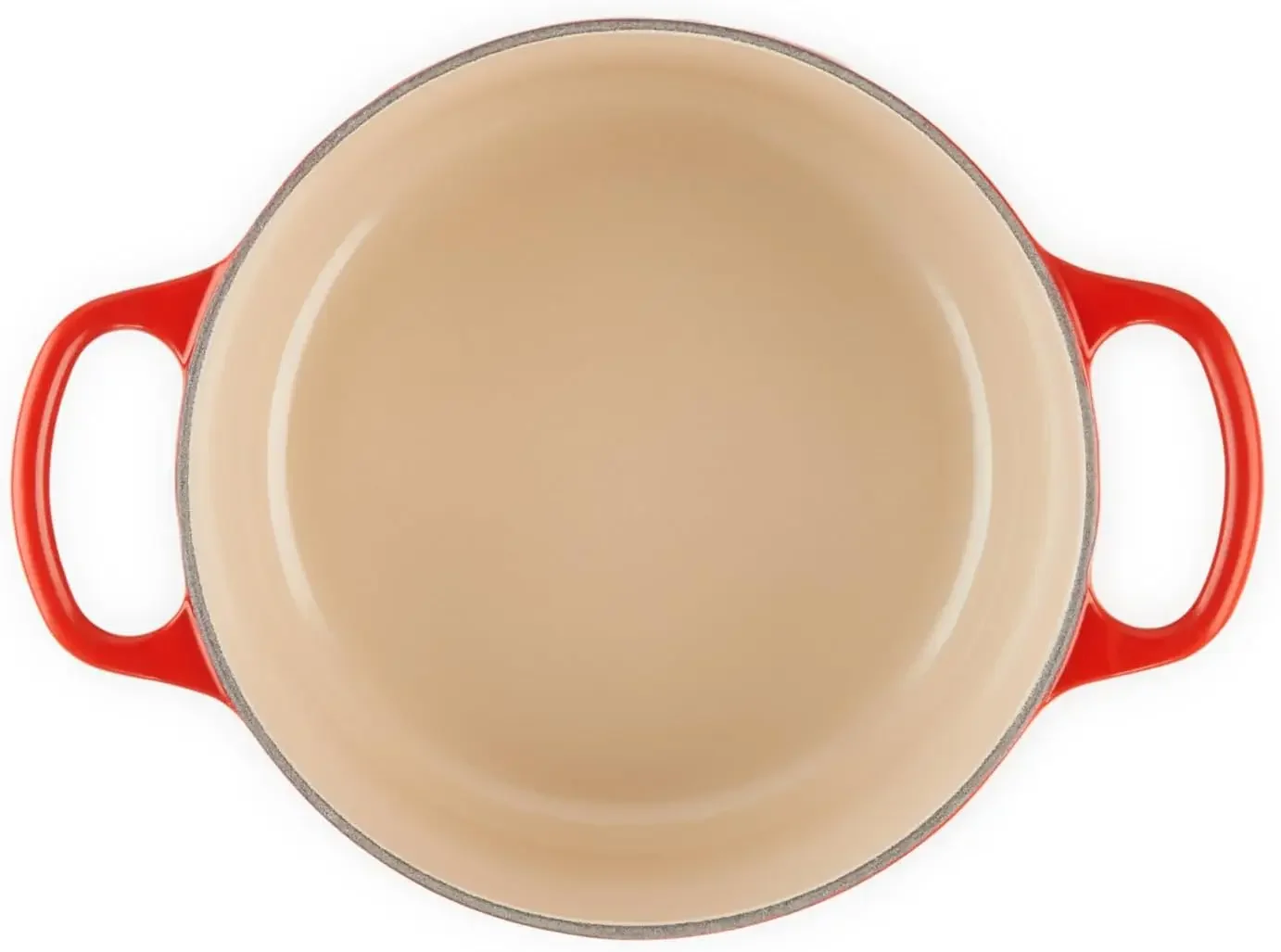 فرن هولندي مستدير من الحديد الزهر المطلي بالمينا، 2 لتر، سيريز