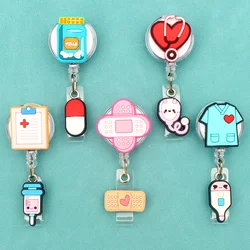 Creativo su e giù a due facce forniture mediche stile medici accessori porta Badge stile infermiera