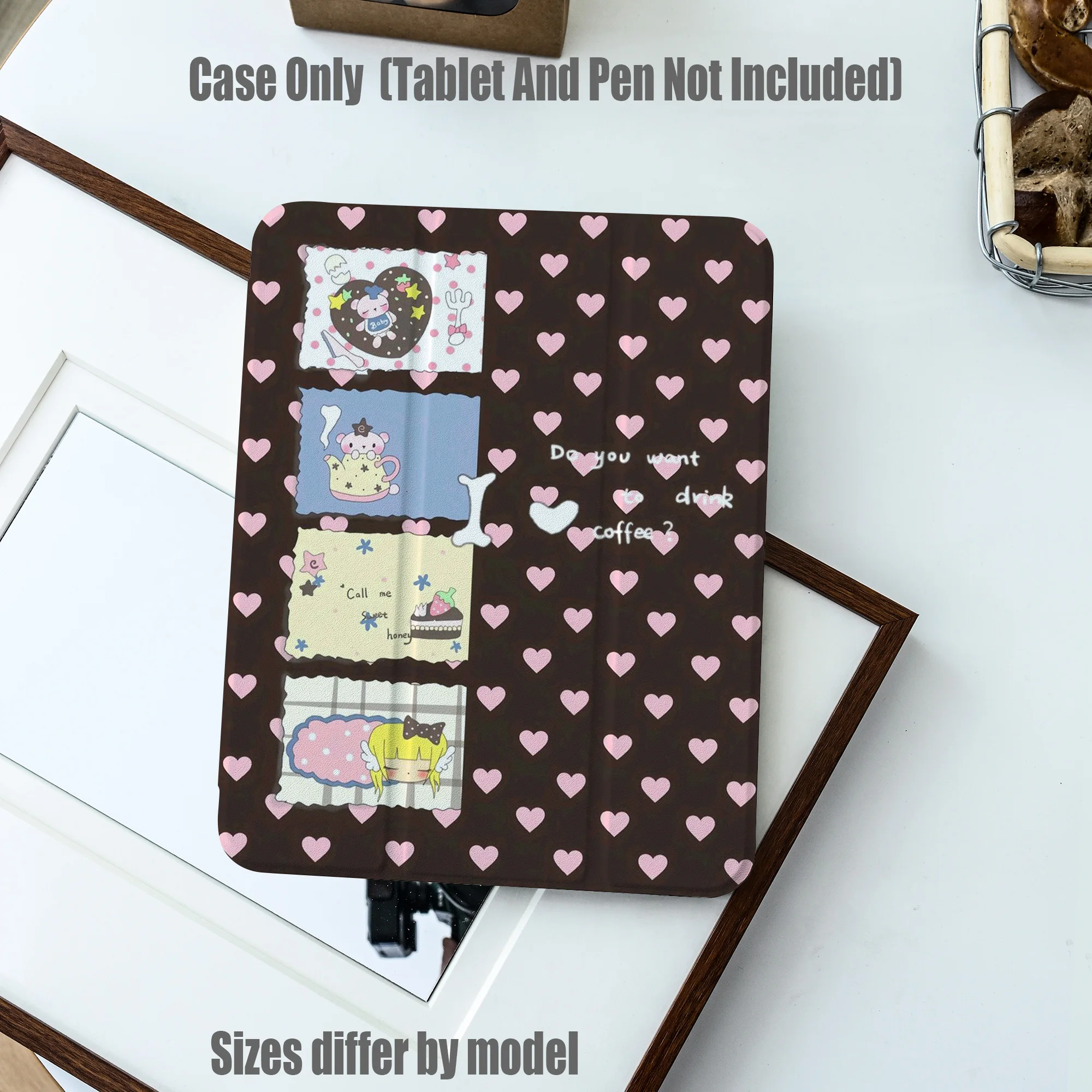Premium TPU Tablet Case for Samsung and Apple All Models Slim Fit Protective Cover，Shockproof Lightweight Durable