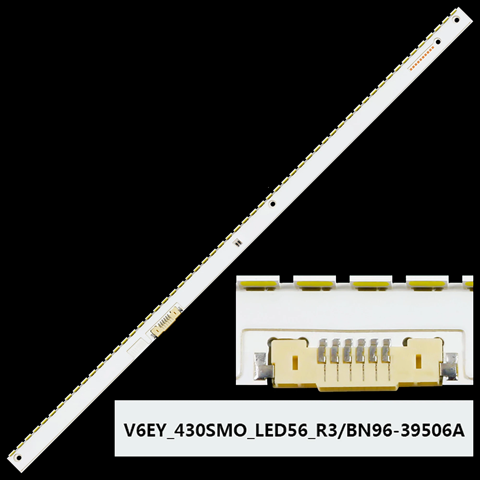 

New LED backlight strip for UE43M5500 UE43M5505 UE43M5550 UE43M5572 V6EY-430SM0-LED56-R3 CY-KK043BGAV3H KK043BGAV5H UE43M5670