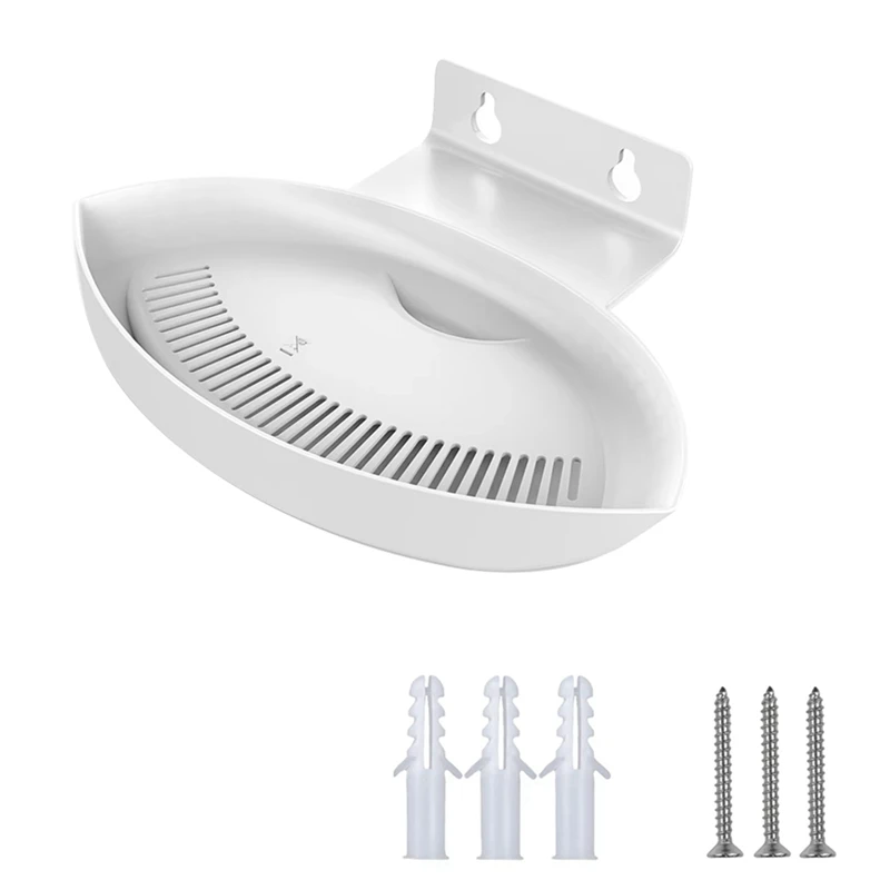 

Настенный кронштейн для маршрутизатора ABAC для EERO Max 7, настенное крепление из алюминиевого сплава, прочный и долговечный, компактный настенный держатель