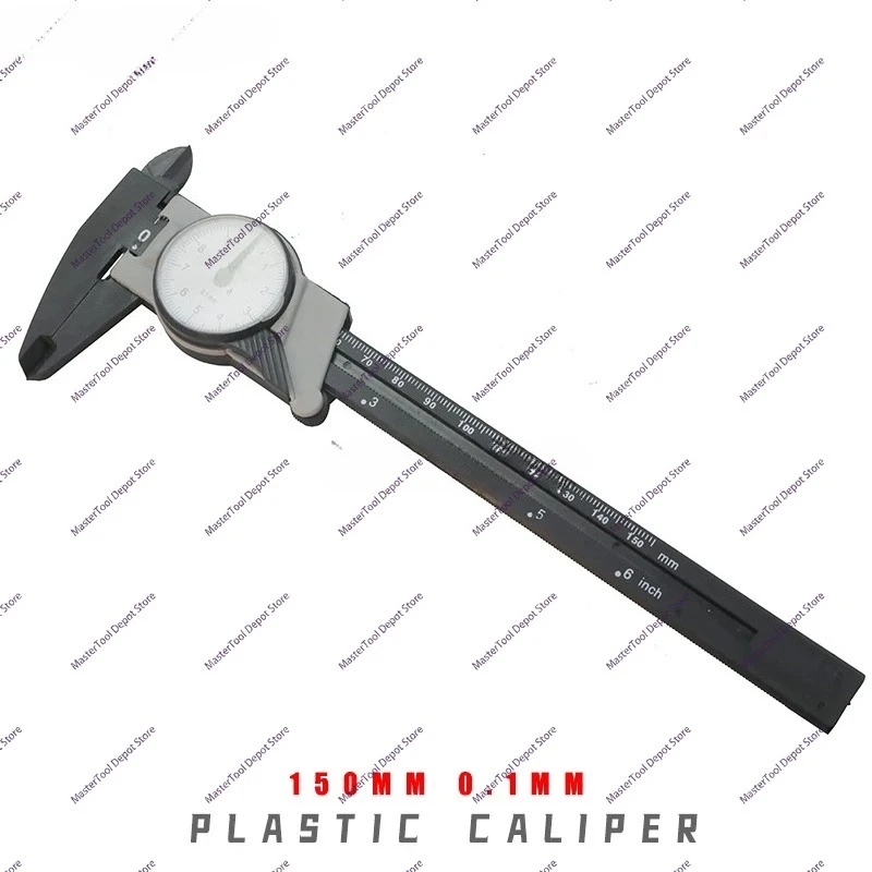 0-150mm 6inch  Plastic Dial Vernier Caliper