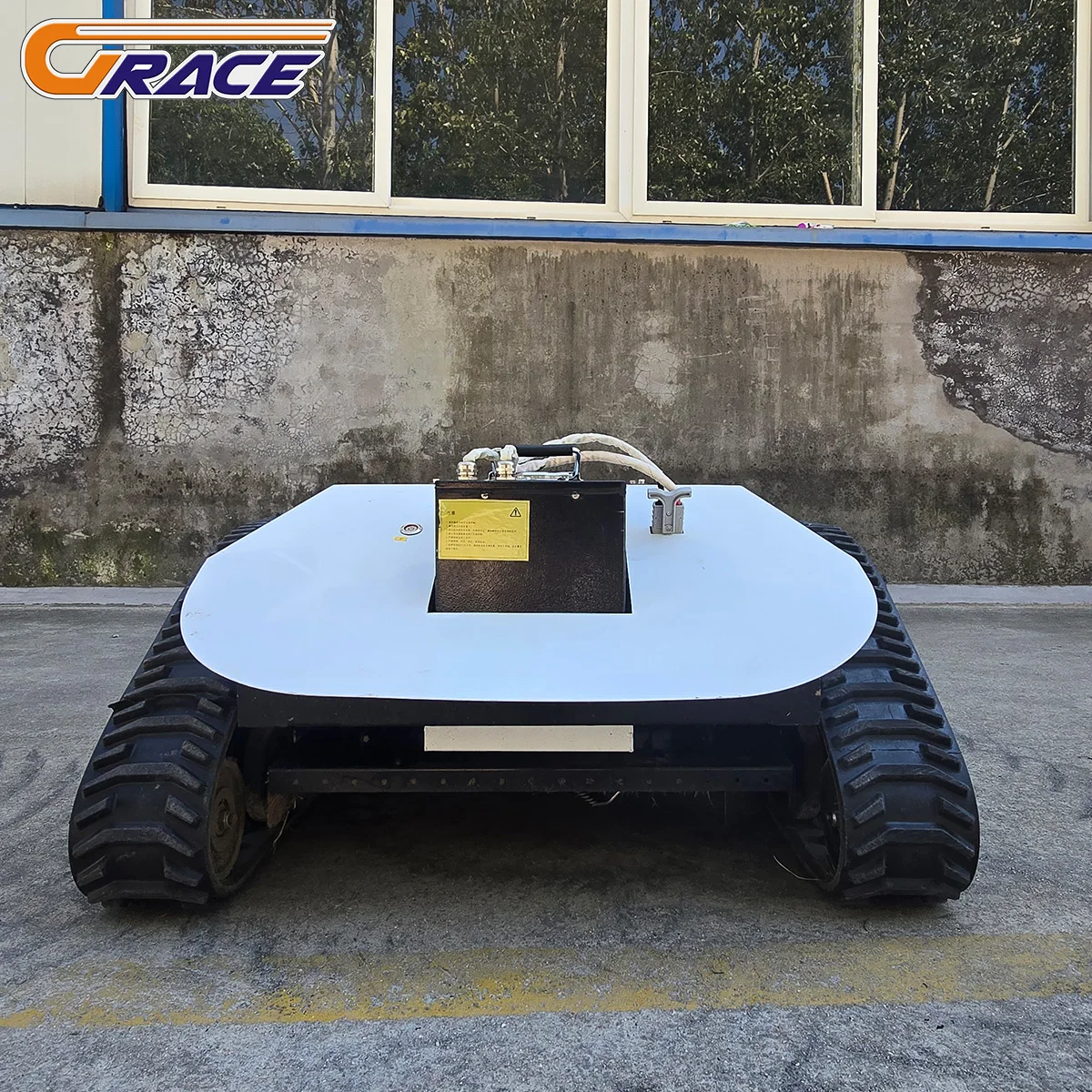 

Hot Top Professional Grade Zero Turn Remote Control Lawn Mower Home Garden Use Crawler Lawn Mower