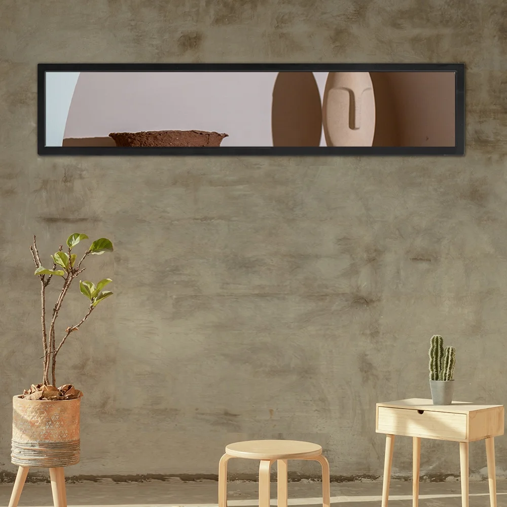 

36.6 37 47.6 Inch Ultra Wide Stretched Bar Type LCD Display Small Media Display Screen For Indoor Advertising