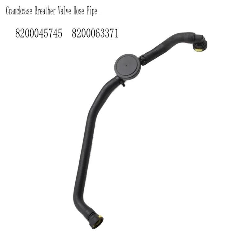 Venda quente-mangueira de tubo para 8200045745 para renault clio laguna espace master trafic 1.9 dti dci 8200063371 válvula respiro crankcas
