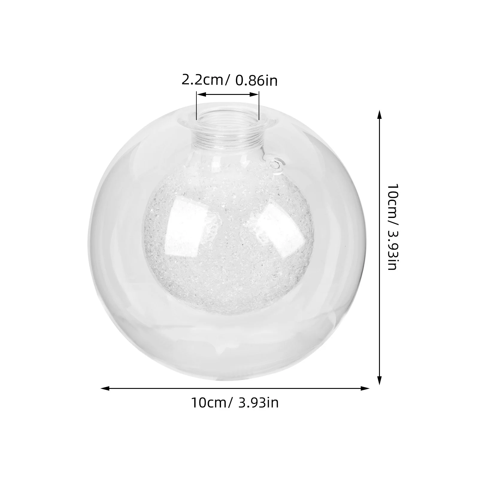 Imagem -04 - Globo de Vidro Lâmpada Tons Capa Luz g9 Soquete Bola Vidro Abajur Capa Opala Esfera Sombra Lâmpada do Teto Lustre