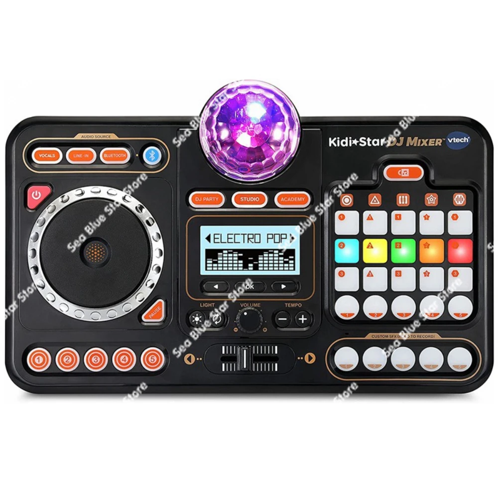 VTech KidiStar Kids DJ Mixer, Disc Player, Electronic Toys