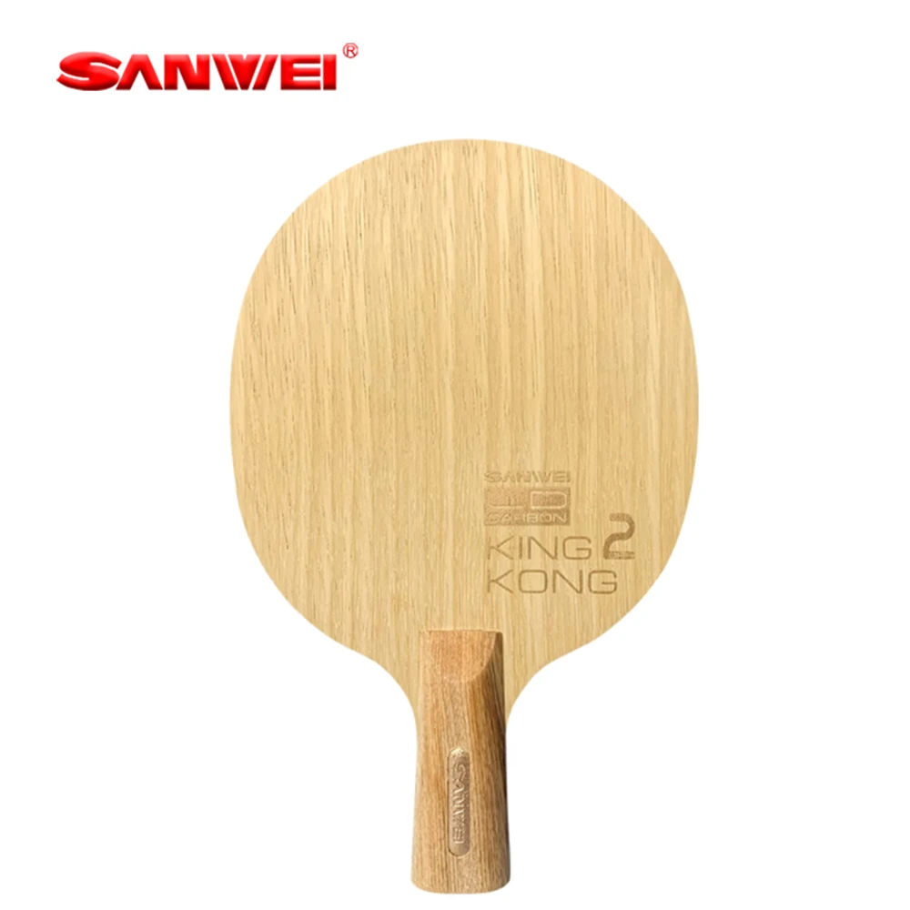 Original SANWEI KINGKONG2 fast offensive Table Tennis Blade Professional Ping Pong bat Table Tennis Paddle 3