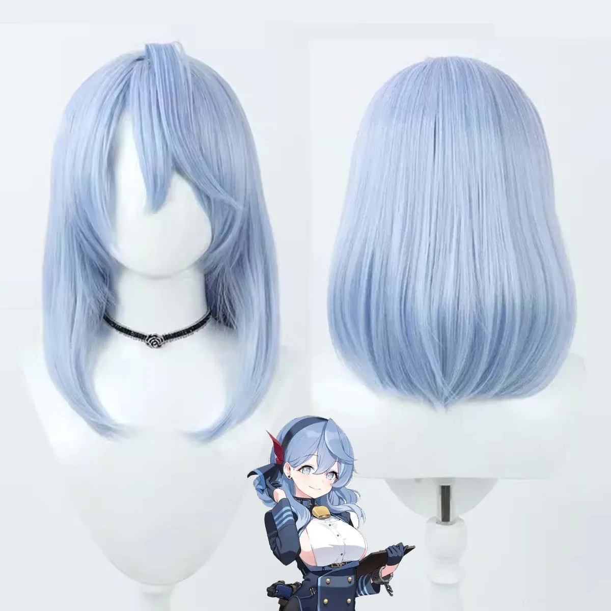 

Женская игра Blue Archive Amau Ako Blue Wig