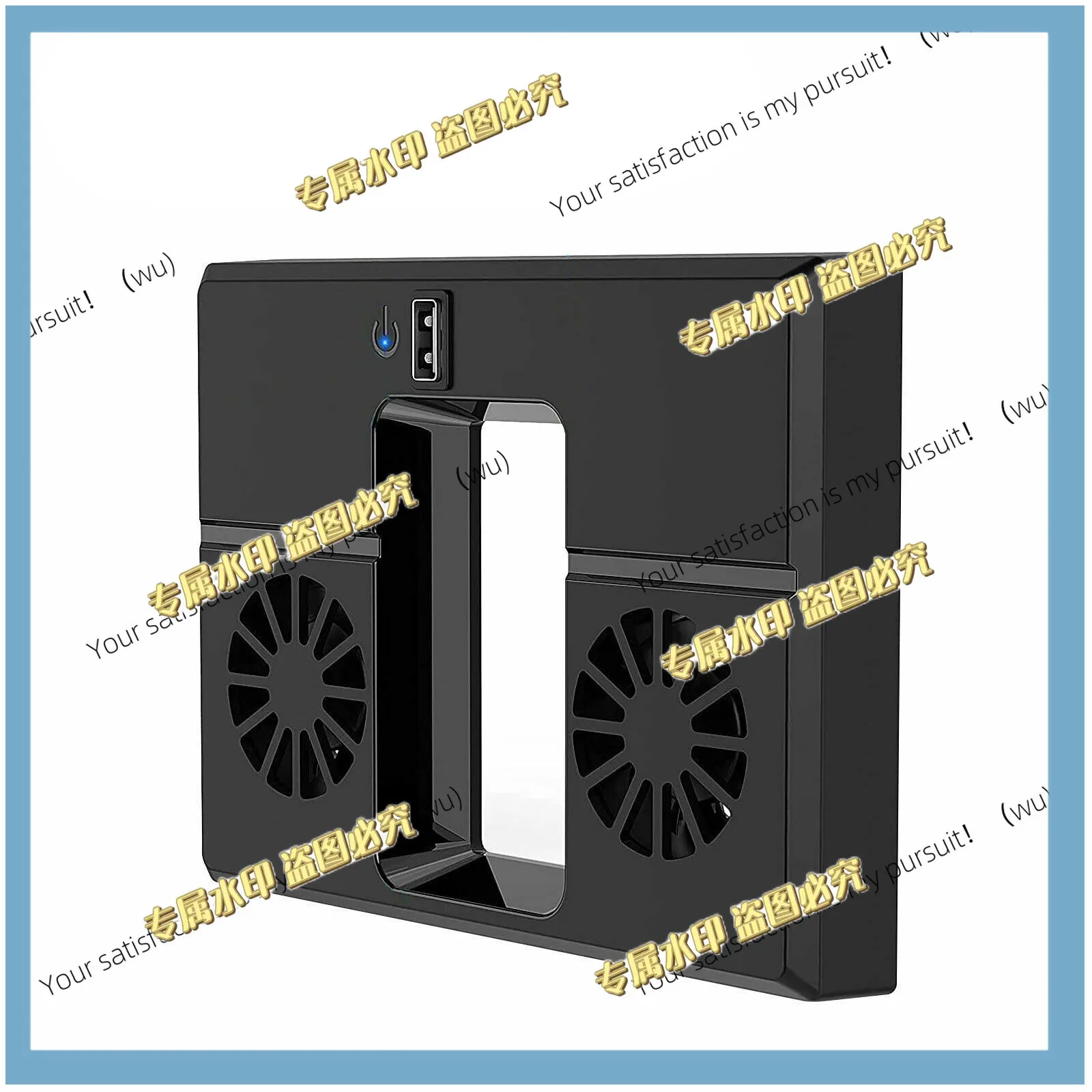 For Xbox Vertical Stand With Dual Noiseless Cooling Fans USB Cooler Host Side Radiator With Light For Xbox Series X Game Console