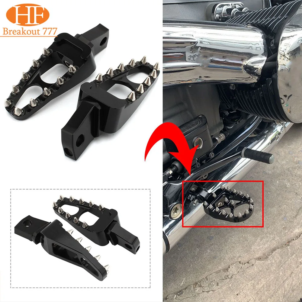 

Foot Pegs Motorcycle Gear Shift Brake Pedals Toe Shifter Pegs For BMW R 18 R18 2020-