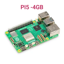 Raspberry Pi 5-Placa de Desarrollo Oficial, 4GB/8GB/2GB, modelo Pi5, opción de RAM, 4G, 8G, 2G, programación RPi5, aprendizaje PCIe 2,0