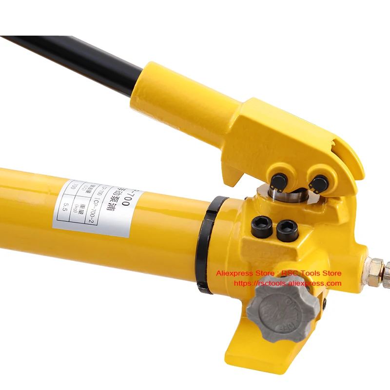 CP-700 Manual Hydraulic Pump for Portable Split Hydraulic Clamp Crimping Tools