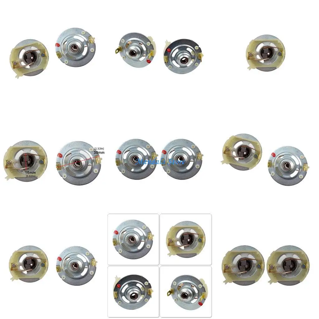 

U2JC Fit Motor Brush Maintenance Resistant Plastic Mount Design