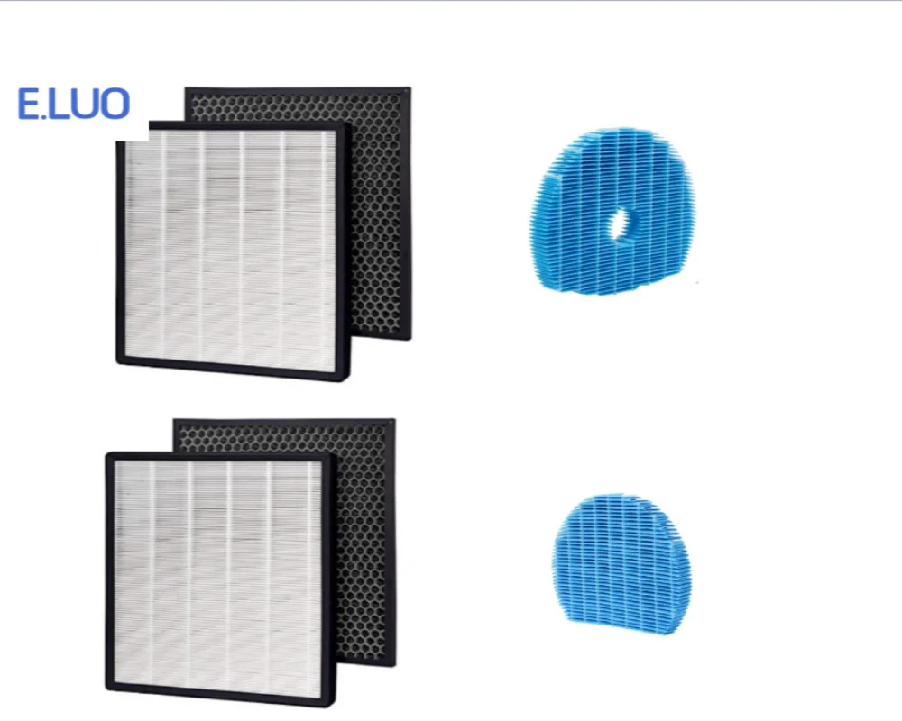 6Pcs Replacement HEPA Filters Activated Carbon Filters 230x370x30mm(HEPA) ,230x370x10MM(Carbon),hepa 245*395*33,carbo 245*395*10