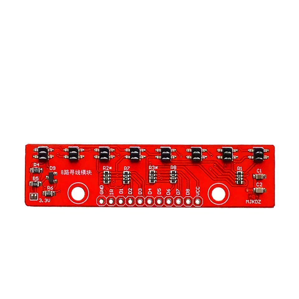 1Pcs For Arduino Smart Car Robot DIY Projects 8-Channels Infrared Line Tracking Sensor Module Digital Output