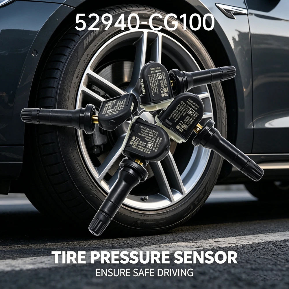 

52940-CG100 52940CG100 433MHz TPMS Tire Pressure Sensor For Kia EV6 Hyundai Staria H1 US4 CV1