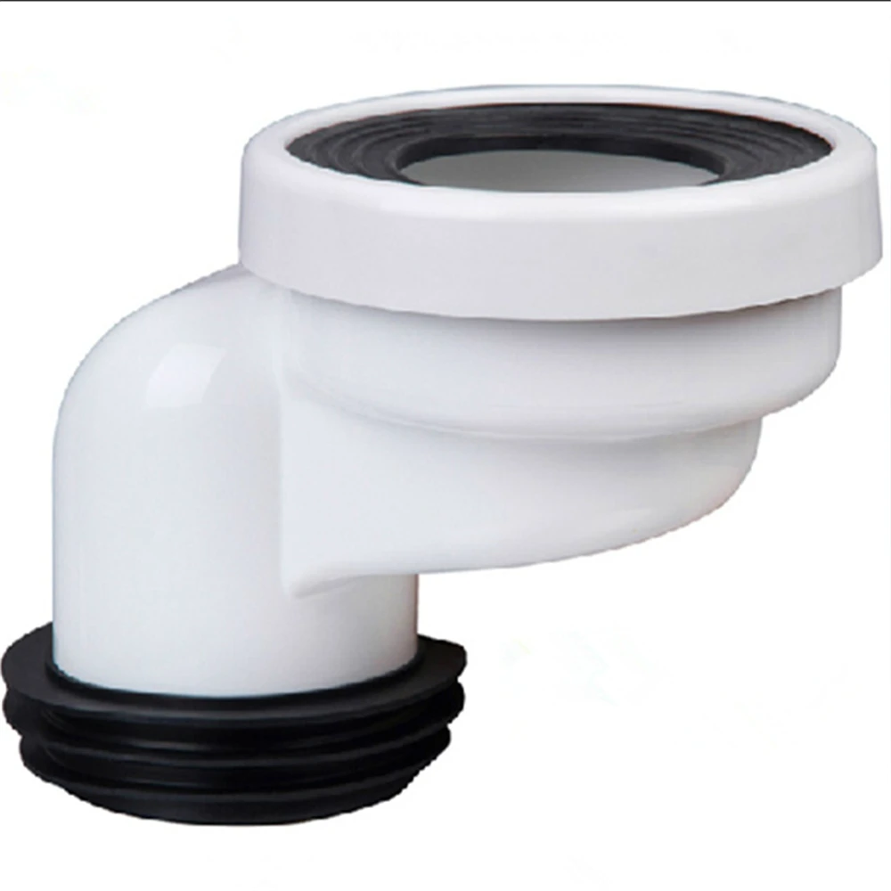 Palanca de cambios de inodoro instalada, tubo de drenaje de inodoro, 10 cm, 9 Cm, 10 Cm