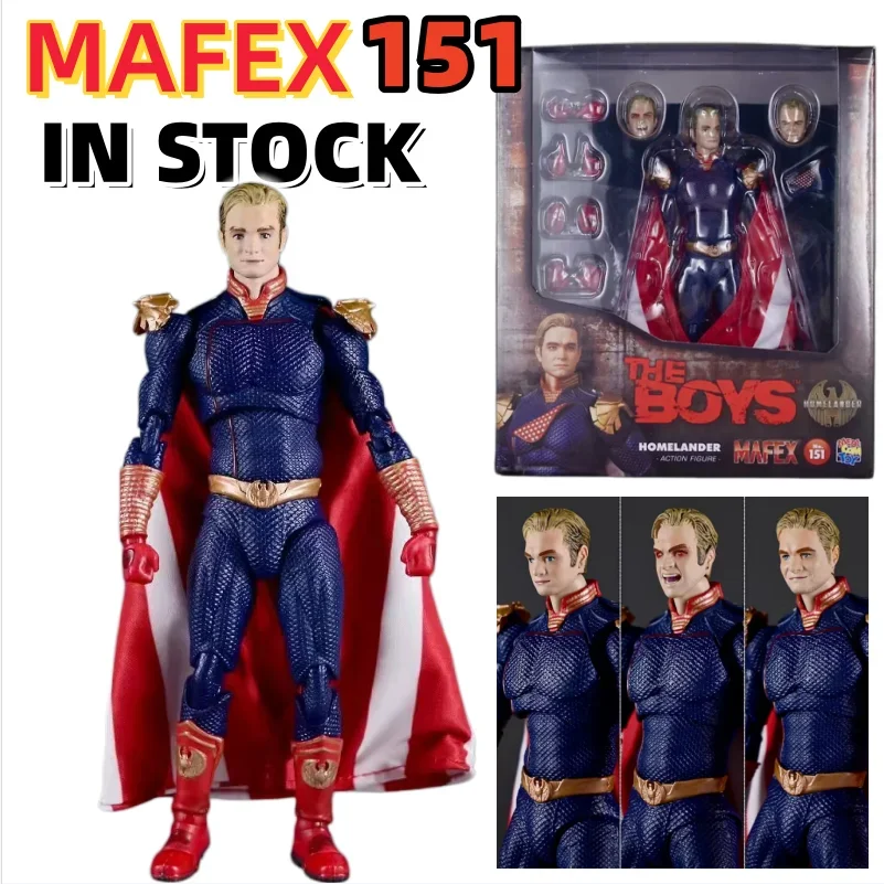 

Hot New In Stock Medicom Toy Mafex 151 HOMELANDER THE BOYS Action Collection Figures Model Toys Gifts