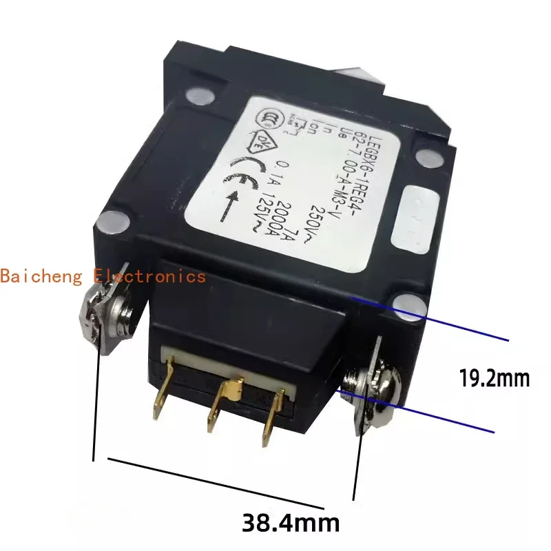 5PCS LEGBX6-1REG4-62-7-M3 equipment circuit breaker high-sensitivity air switch