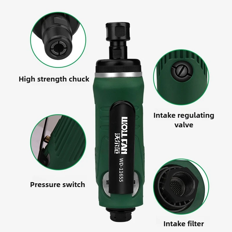 Professional Pneumatic Grinding Machine Multi-function Engraving Mill High Speed Engraving Polishing Grinder Set Grinder Tools