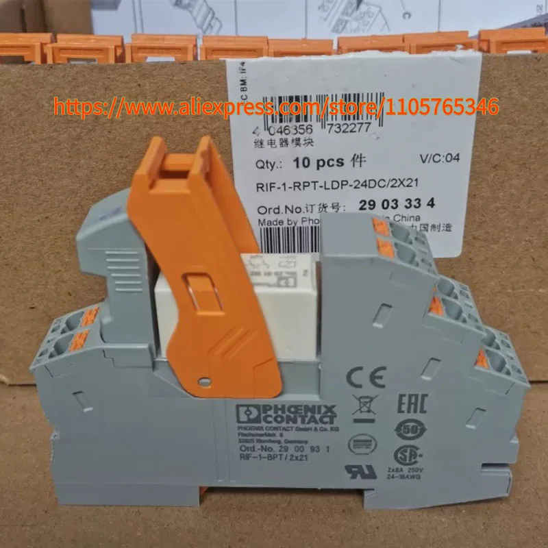 1pcs 2961192 Relay 2900931 Base 100% Original Phoenix Contact RIF-1-RPT-LDP-24DC/2X21 2903334
