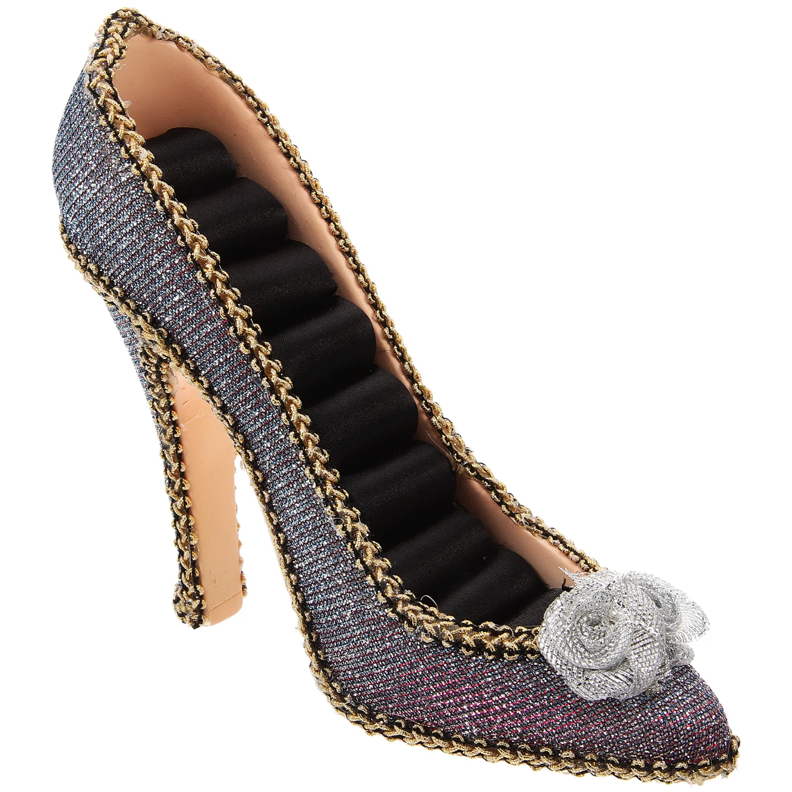 Luxury Jewelry Display Stand European Design Ring Organizer Earring Storage Rack Holder Jewelry Display Stand Ring Holder