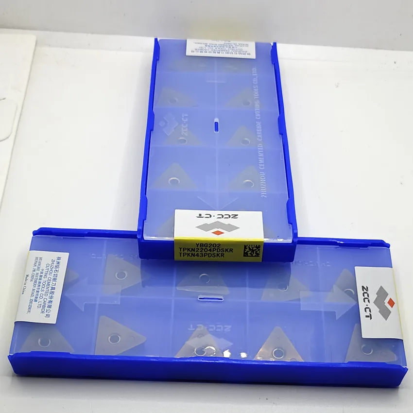 

TPKN2204PDSKR YBG205/TPKN2204PDSKR YBG202/TPKN2204PDSKR YBG302 ZCC.CT CNC blade carbide inserts milling tools inserts 10pcs/box