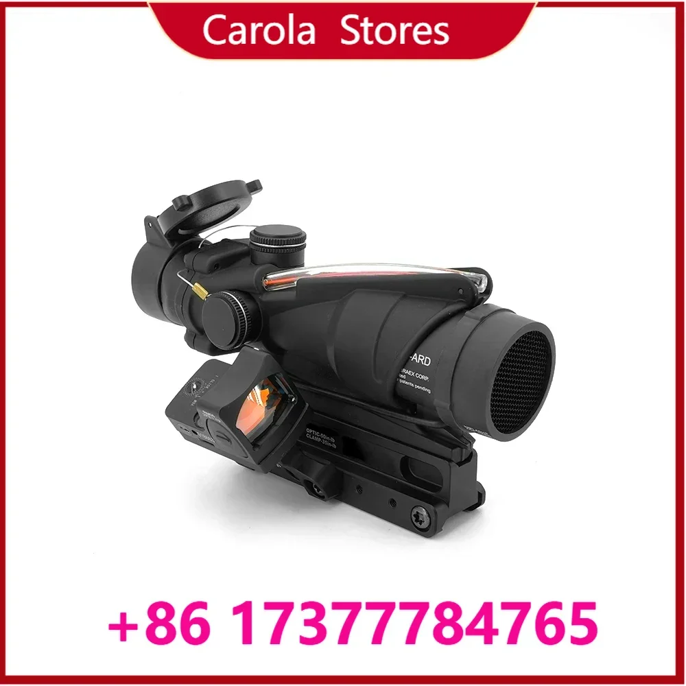 Tactical TA31 4X32 Fiber Optic Riflescope, 2.05