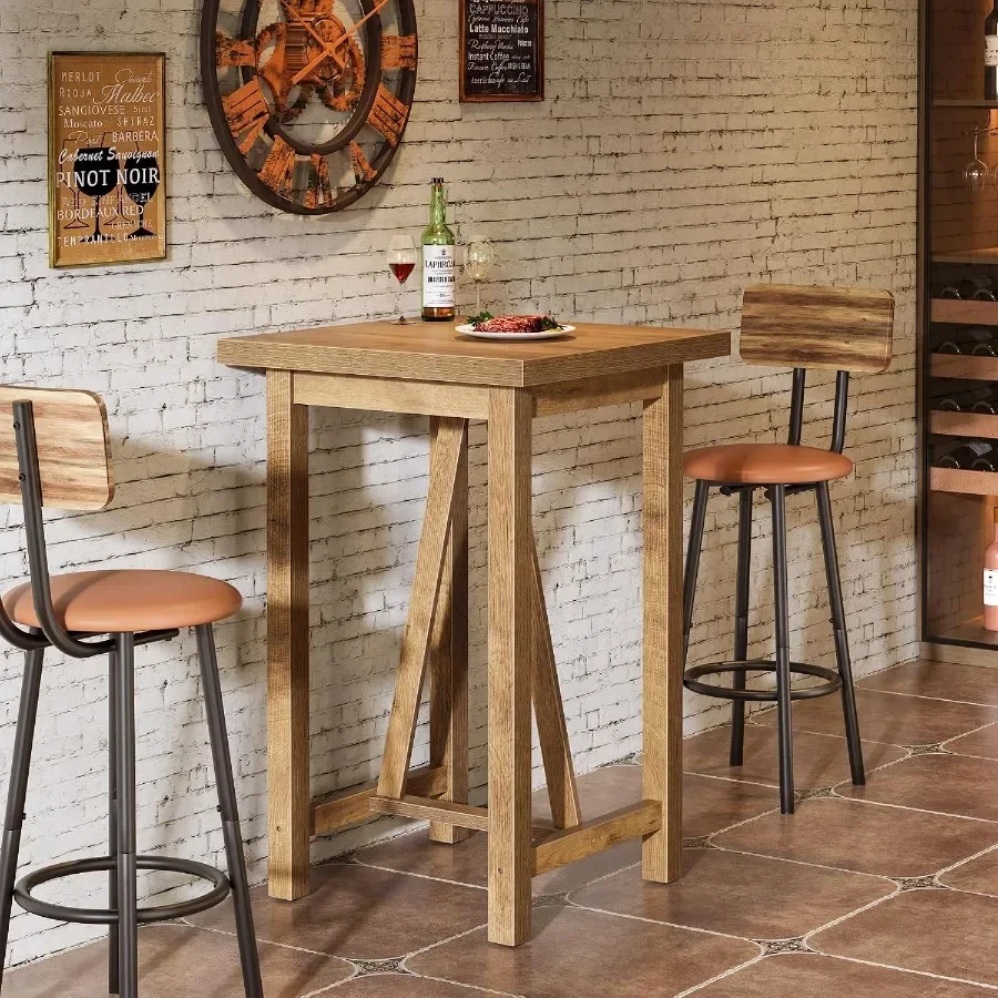 Square Bar Table, 39.4