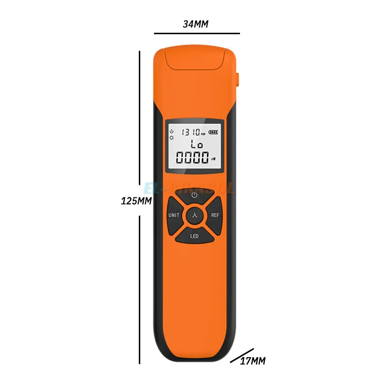 Optical Power Meter G10 High Precision  Rechargeable Battery Fiber Optic Power Meter with Flash Light OPM Fiber Optic Opm  FTTH