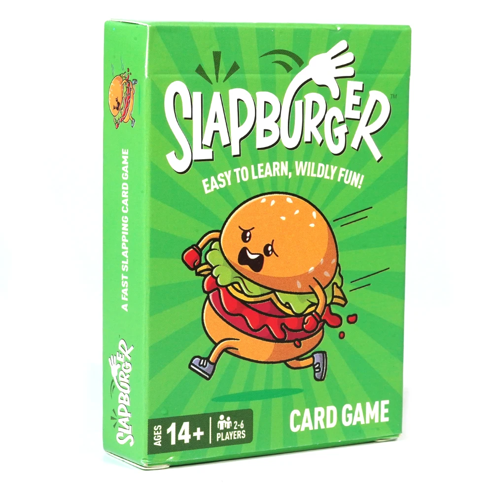 SLAPBURGER Games - EASY TO LEARN, WILDLY FUN! CARD GAME