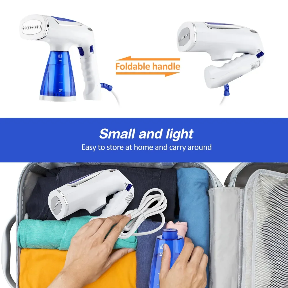 Mi Handheld Garment Steamer for Clothes 1600W 3-speed adjustment Powerful Electric Steam Iron Foldable Portable Traveling Home