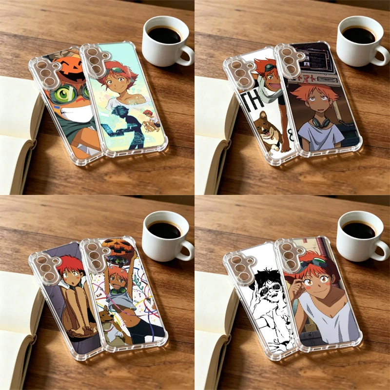 Classic Space Anime Ed Ein Phone Case For Samsung A57 A37 A27 A17 A16 A26 A36 A56 A55 A35 A25 A15 Galaxy A05S A06 A07 A50 A51 A3