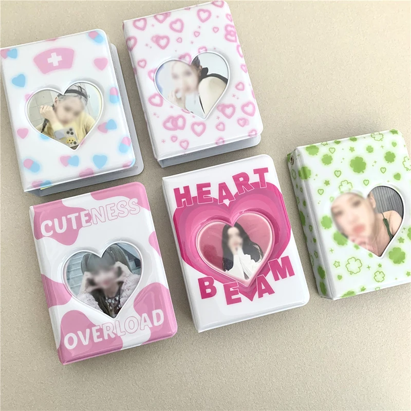 3Inch Kpop Photocards Binder 20 Pages Idol Photo Album Book Binding Machine Picture Album Cards Collector Book Packing Supplies