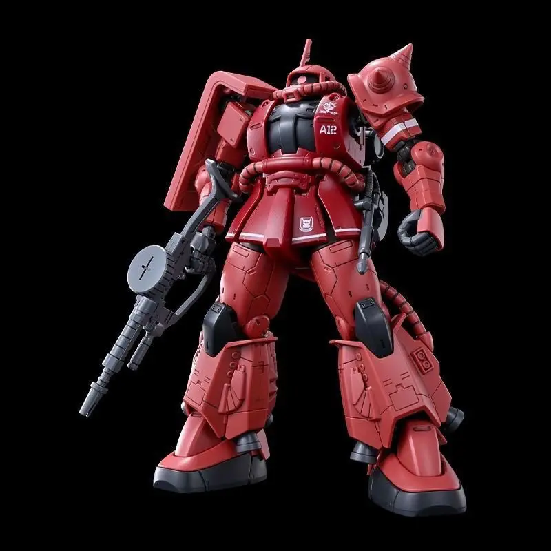 XINGDONG HG 1/144 MS-06R-1A Zaku II HIGH MOBILITY TYPE Assembly Model Kit Action Figure Robot Plastic Model Kit Toy Custom Gift