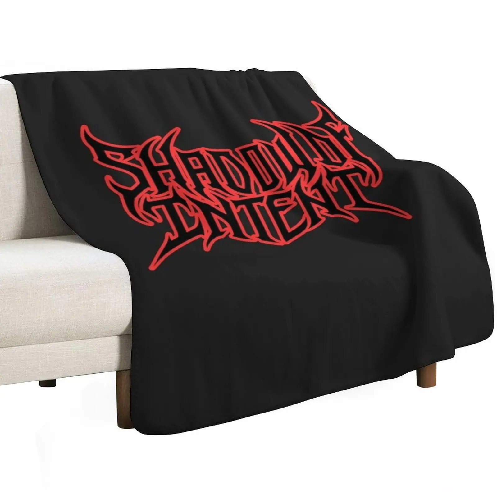 Shadow of Intent m-erch Melancholy chuan Throw Blanket Plush For Sofa Thin Luxury Designer Luxury Throw For Baby Sofa Blankets