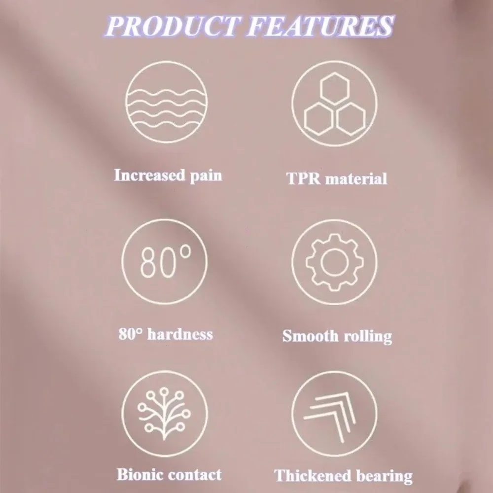 

Новая портативная массажная палочка для йоги, фитнеса, волчьих зубов, массажная палочка для мышц, ручной ролик для артефактов, икр, бедер, квадрицепс