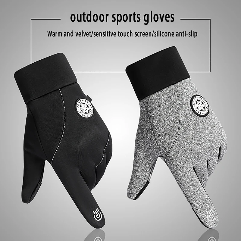 

Touchscreen Winter Thermal Warm Full Finger Gloves For Cycling Bicycle Bike Ski Outdoor Camping Hiking Motorcycle