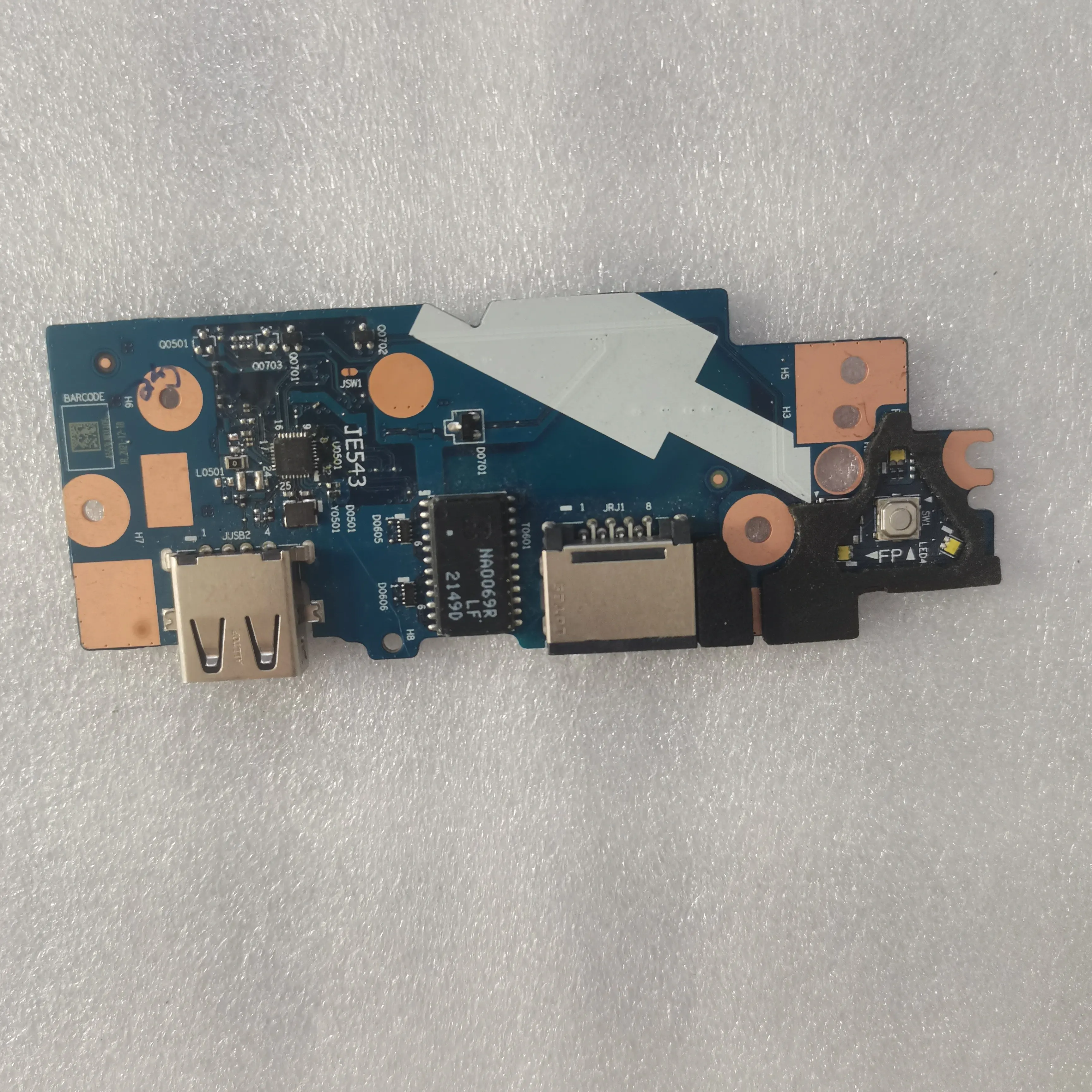 Circuit Board for Lenovo ThinkPad E15 Gen1 2 3 4 Switch LAN USB 5C50Z44695
