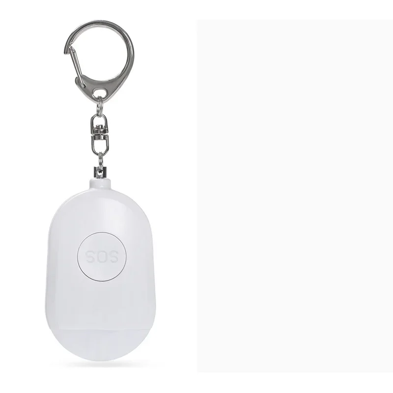 Self Defense Alarm Keychain para Crianças, Segurança Pessoal, Gritar Alto Emergência, Security Protect Alert, Recarregável, 130dB, Meninas, Idosos