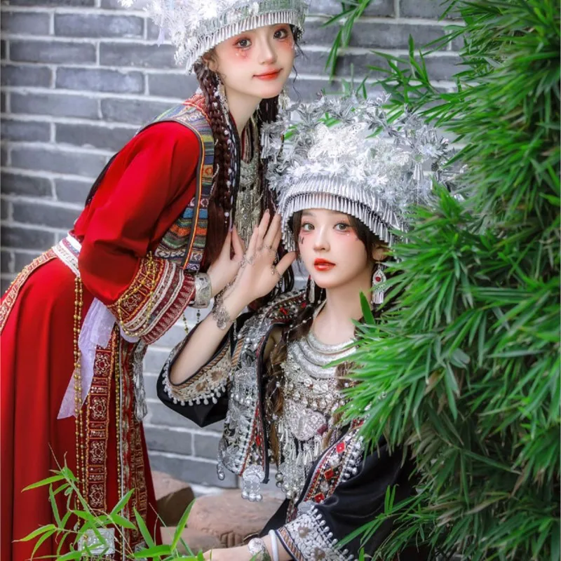 Bestie exotische kleding in etnische fotografiestijl