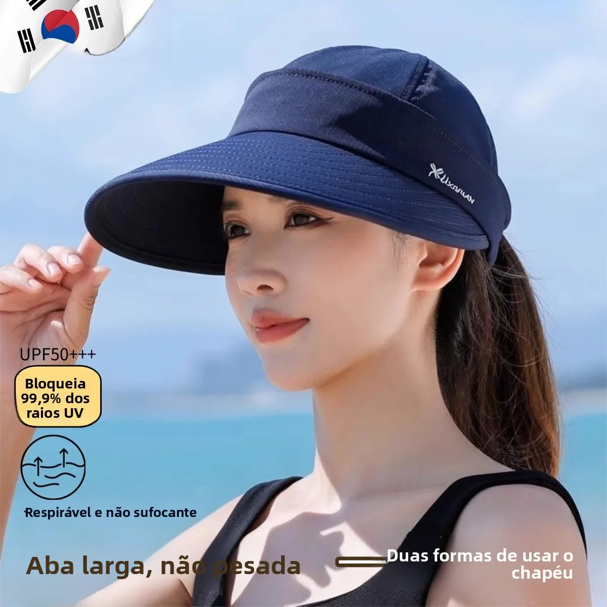 chapeau-de-protection-solaire-coreen-pour-femme-a-large-bord-visiere-ouverte-protection-uv-couvre-visage-casquette-de-baseball-pour-cyclisme-en-exterieur