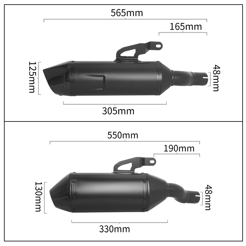 Slip On For TRIUMPH Scrambler400X 400X 2024 2025 Motorcycle Exhaust System Escape With Middle Link Pipe Black Escape Motorcross