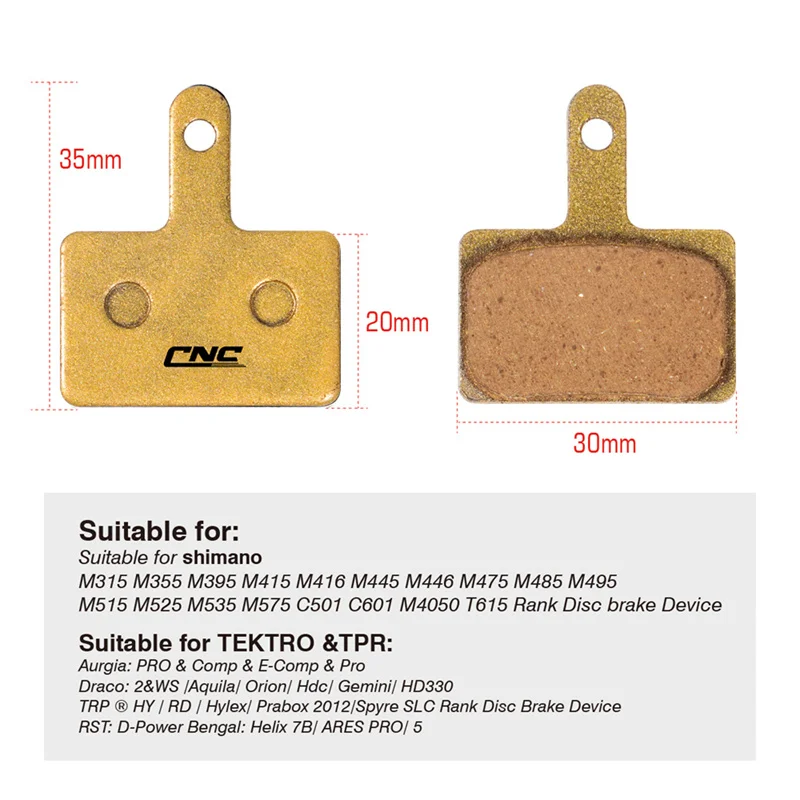 CNC Ceramics Bicycle Brake Pads For BB5 BB7 SLX X0 XT XTR Elixir AVID Deore SHIMANO Bike Disc Brake Pads Cycling Accessories