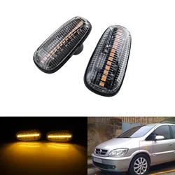 Clear Side Indicator Amber LED Repeater Light For Opel Vauxhall Astra G Zafira A